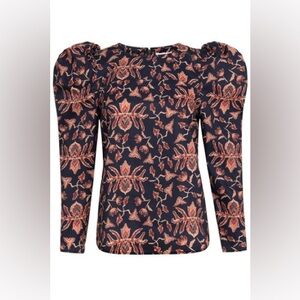 Anna Cate Karah Top, Leaf